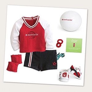 american girl volleyball set